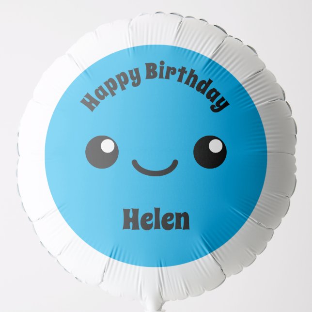 Cute face balloon (Front)