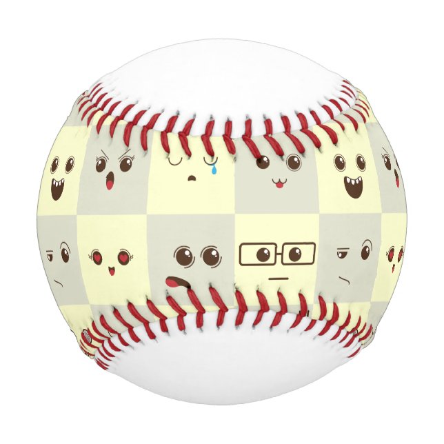 Cute face baseball (Front)