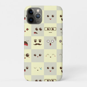 Cute face iPhone 11 pro case