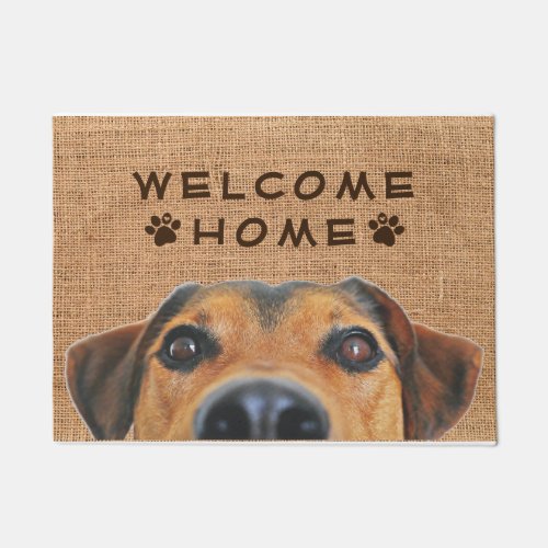 Cute Face Dog Doormat