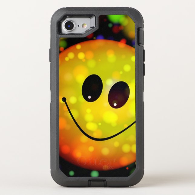 Cute Face Otterbox iPhone Case (Back)
