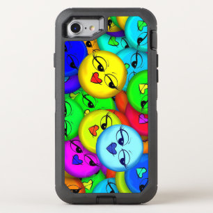 Cute Faces OtterBox Defender iPhone SE/8/7 Case