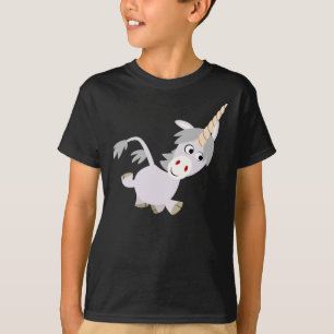 Cute Facetious Cartoon Unicorn Children T-Shirt