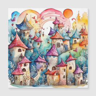 Cute fairies in fairyland like a fairytale Card