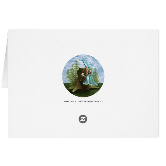 Cute Fairy (Back Horizontal)