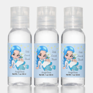 Cute Fairy Angel & Stars Birthday Party Favor Hand Sanitizer
