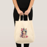 Cute Fairy Baby Unicorn Sparkling Fantasy Tote Bag at Zazzle