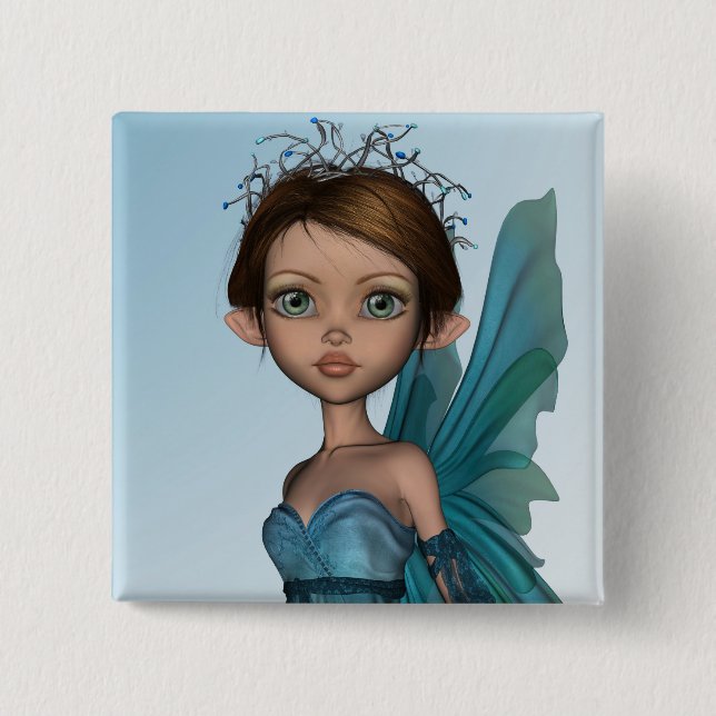 Cute Fairy Button (Front)