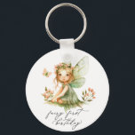 Cute Fairy First Birthday Keychain<br><div class="desc">Cute Fairy First Birthday</div>
