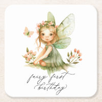 Cute Fairy First Birthday