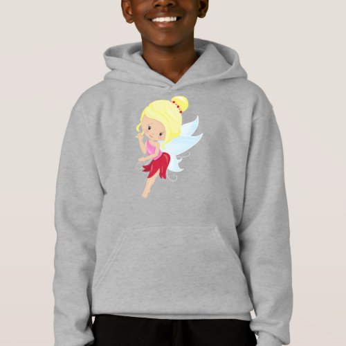 Cute Fairy Forest Fairy Magic Fairy Blonde Hair Hoodie