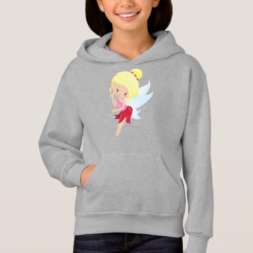 Cute Fairy Forest Fairy Magic Fairy Blonde Hair Hoodie