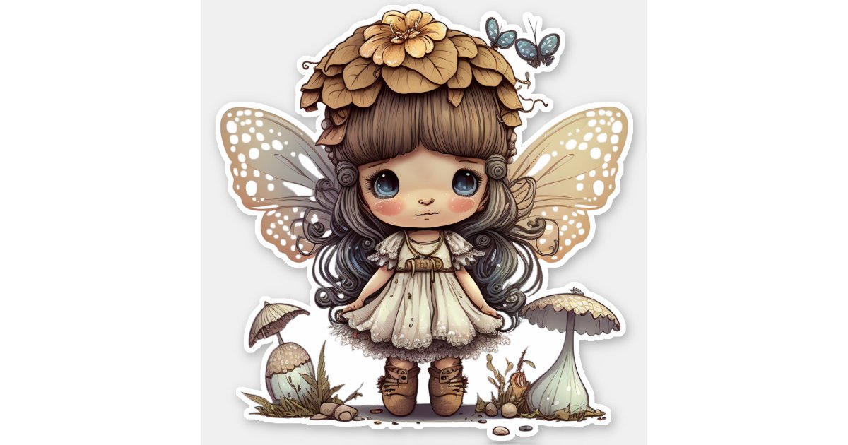 Sticker Cute fairy