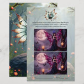 Cute Fairy Guardian in Magical Forest  (Front/Back)