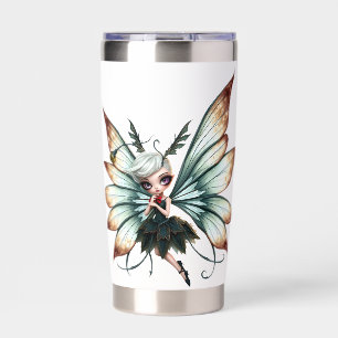 Cute Fairy Guardian in Magical Forest  Insulated Tumbler