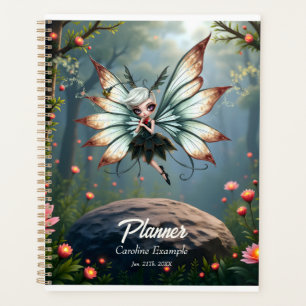 Cute Fairy Guardian in Magical Forest Planner