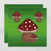 Cute Fairy Mushroom  (Front/Back)