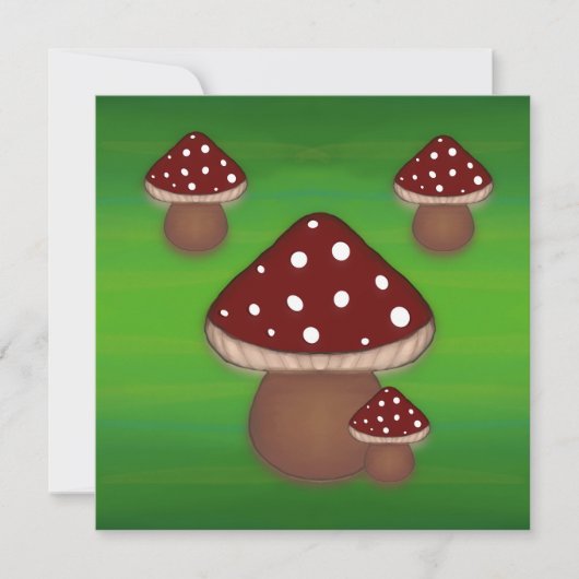 Cute Fairy Mushroom  (Front)