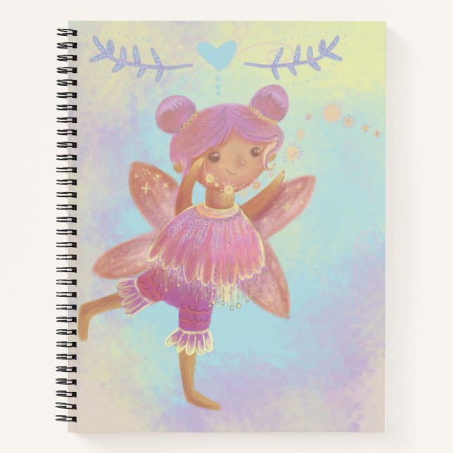 cute fairy  notebook (Front)