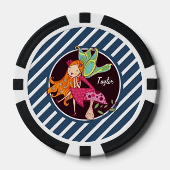 Cute Fairy Poker Chips by doozydoodles at Zazzle