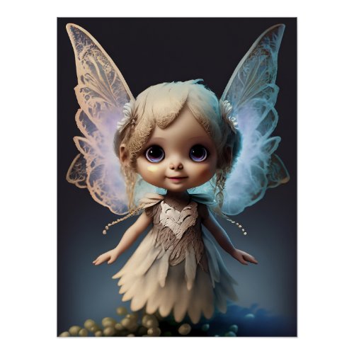 Cute Fairy Poster print 2