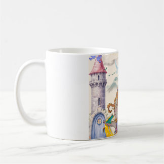 Cute Fairy Princess Castle Ceramic Coffee Mug