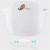 Cute Fairy Princess Face Shield (Front w/Glasses)