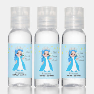 Cute Fairy Princess & Stars Birthday Party Favor Hand Sanitizer