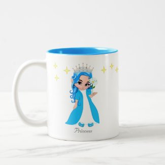 Cute Fairy Princess & Stars 