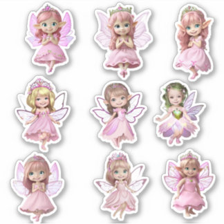 Cute Fairy Stickers 3