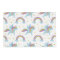 Cute Fairy Unicorn + rainbows white background
