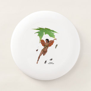 Cute Fairy With Brown Wings Frisbee
