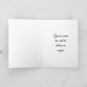 Cute Fairy With Brown Wings Girls Birthday Card