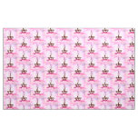 Cute fairy with valentine tree fabric