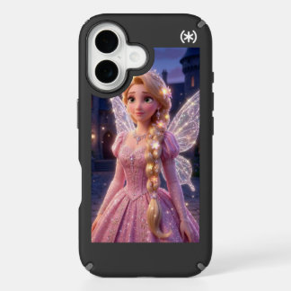 Cute Fairytale Princess Fairy Illustration iPhone 16 Case