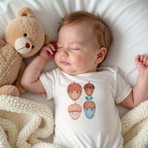 Cute Fall Baby Outfit | Woodland Nursery Bodysuit