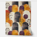 Cute Fall Geometric Pattern Wallpaper Wallpaper | Zazzle
