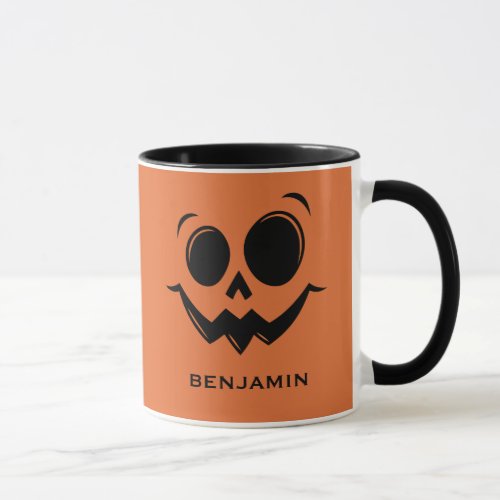  Cute Fall Halloween Pumpkin  Mug