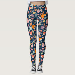 Cute Fall Pattern Leggings