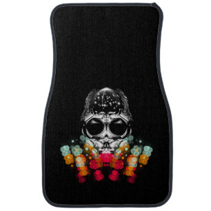 Cute Fall Spider with Dewdrop Hat Car Floor Mat