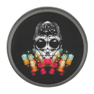Cute Fall Spider with Dewdrop Hat Gunmetal Finish Lapel Pin