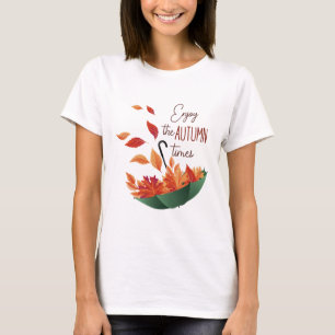 Cute Fall Sweet Fall/ Umbrella T-Shirt
