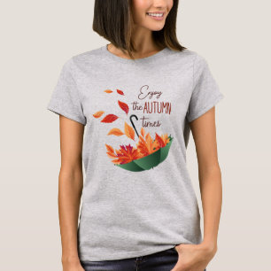 Cute Fall Sweet Fall/ Umbrella T-Shirt