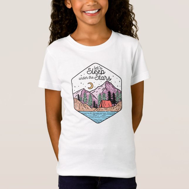 Cute Family Camping T-Shirt (Front)