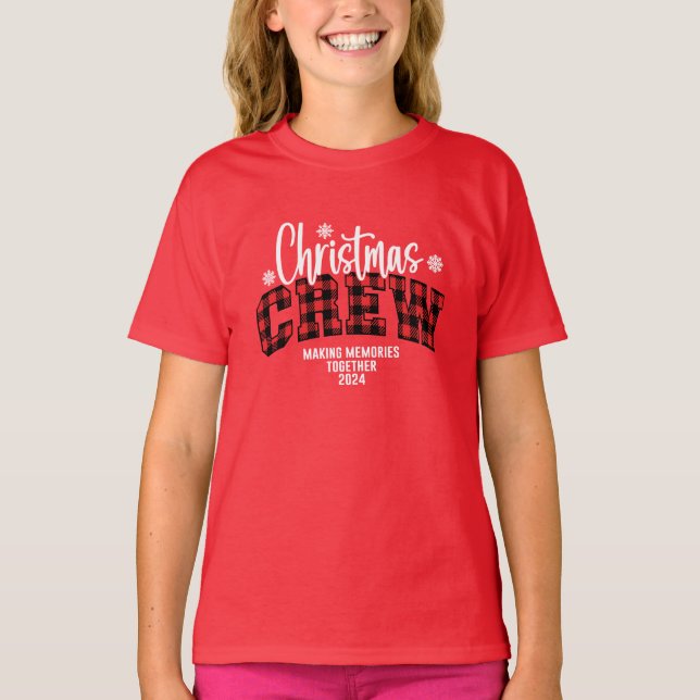 Cute Family Christmas 2024 T-Shirt (Front)