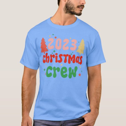 Cute Family Christmas Crew Matching Pajama Gift 2 T_Shirt