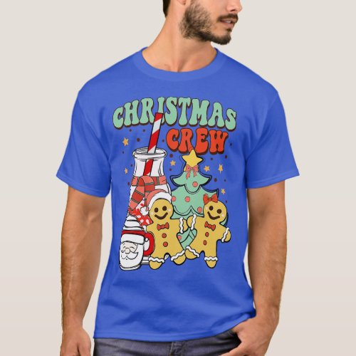 Cute Family Christmas Crew Matching Pajama Gift 5 T_Shirt