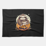 Cute family of sloths Essential T-Shirt Kitchen Towel