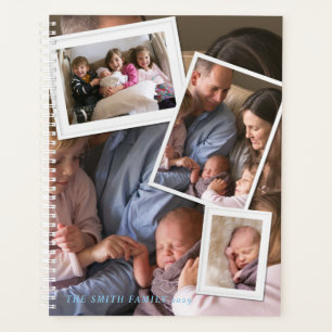 Cute Family Photo Planner Hard Cover