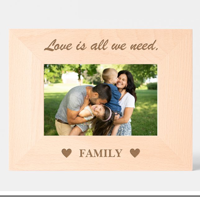 Cute Family quote Custom Wood Picture Frames (Creator Uploaded)